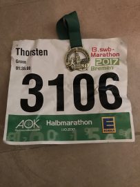 Training Log 17/39 & Race Report Half Marathon Bremen