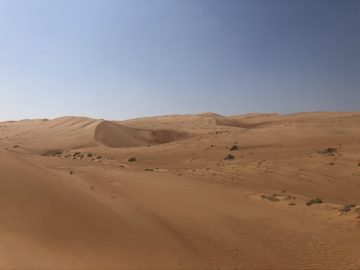 View of desert
