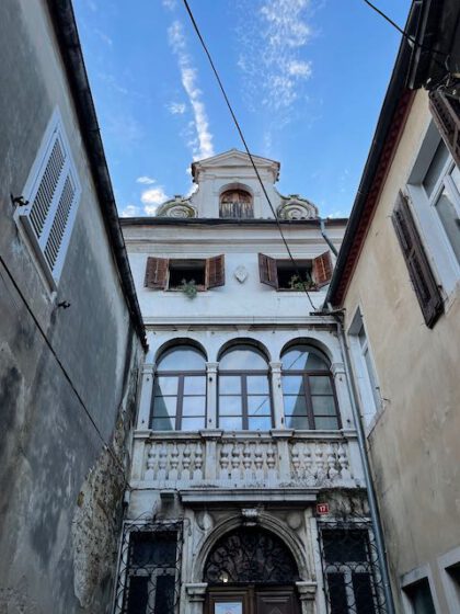 Renaissance architecture hidden in tiny medieval streets of Koper old town